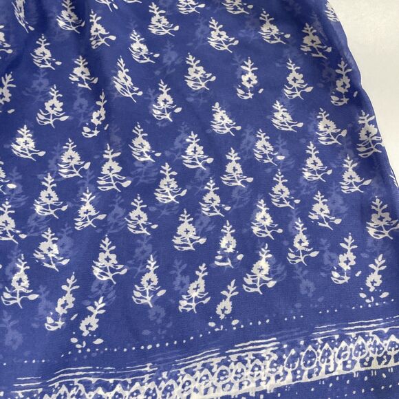 Express Sheer‎ Blouse Tank Top Fairy Floral Y2K BOHO Medium - Picture 4 of 8